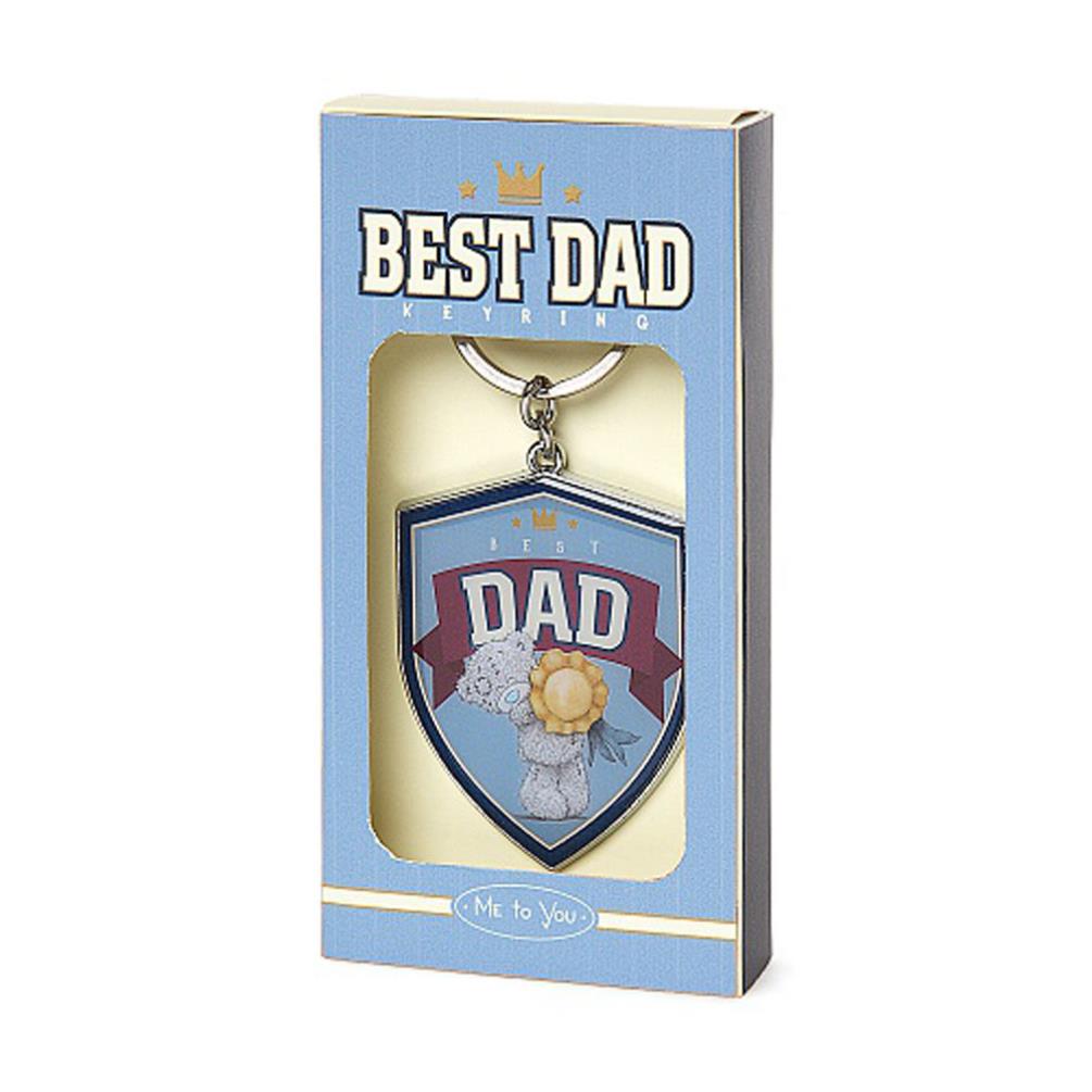 Best Dad Me To You Bear Metal Key Ring Extra Image 1